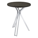  Coaster Furniture Edgerton 183131 Round 35-inch Pub Height Bistro Bar Table - Dark Oak IMAGE 1