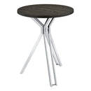  Coaster Furniture Edgerton 183131 Round 35-inch Pub Height Bistro Bar Table - Dark Oak IMAGE 2