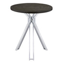  Coaster Furniture Edgerton 183131 Round 35-inch Pub Height Bistro Bar Table - Dark Oak IMAGE 4