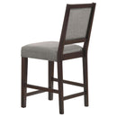  Coaster Furniture Bedford 183471 Fabric Upholstered Counter Chair - Grey IMAGE 5