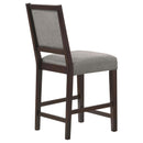  Coaster Furniture Bedford 183471 Fabric Upholstered Counter Chair - Grey IMAGE 6