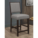  Coaster Furniture Bedford 183471 Fabric Upholstered Counter Chair - Grey IMAGE 8