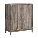  Coaster Furniture Cheyenne 183600 2-door Home Bar Wine Cabinet - Weathered Acacia IMAGE 6