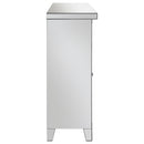  Coaster Furniture Melinda 183627 2-door LED Mirrored Wine Storage Bar Cabinet - Silver IMAGE 10