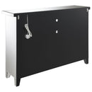  Coaster Furniture Melinda 183627 2-door LED Mirrored Wine Storage Bar Cabinet - Silver IMAGE 7