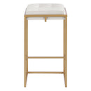  Coaster Furniture Nadia 183646 Upholstered Backless Bar Stool - Beige IMAGE 2