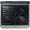  Dacor 30-inch Freestanding Gas Range with Convection Technology DOP30T840GS/DA IMAGE 4