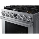  Dacor 30-inch Freestanding Gas Range with Convection Technology DOP30T840GS/DA IMAGE 5