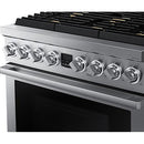  Dacor 36-inch Freestanding Dual-Fuel Range with Perma-Flame™ DOP36T86DLS/DA IMAGE 4