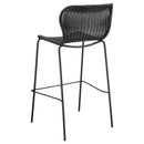  Coaster Furniture Mckinley 192040 Faux Rattan Metal Bar Chair - Brown IMAGE 5