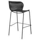  Coaster Furniture Mckinley 192040 Faux Rattan Metal Bar Chair - Brown IMAGE 6