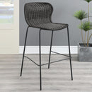  Coaster Furniture Mckinley 192040 Faux Rattan Metal Bar Chair - Brown IMAGE 8