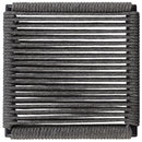  Coaster Furniture Jerome 192062 Woven Rope Stackable Side Chair - Charcoal IMAGE 10