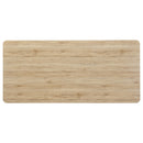  Coaster Furniture Altus 193531 80-inch Composite Wood Dining Table - Natural Oak IMAGE 11