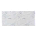  Coaster Furniture Mayer 193781 Rectangular 87-inch Faux Marble Dining Table - White IMAGE 6