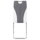  Coaster Furniture Brooklyn 193812 Upholstered Dining Side Chair - Grey IMAGE 6