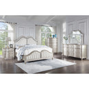  Coaster Furniture Evangeline 223394 Dresser Mirror - Silver Oak IMAGE 2