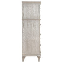  Coaster Furniture Evangeline 223395 6-Drawer Bedroom Chest - Silver Oak IMAGE 8
