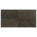  Coaster Furniture Kelly 107961 Rectangular 87-inch Wood Dining Table - Dark Grey IMAGE 4