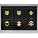  Dacor 36-inch Freestanding Dual Fuel Range with LCD touchscreen DOP36C86DLS/DA IMAGE 5