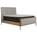  Coaster Furniture Arini 224301KE Upholstered Eastern King Panel Bed - Sand Wash and Grey IMAGE 3