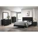  Coaster Furniture Kendall 224454 Dresser Mirror - Black IMAGE 2