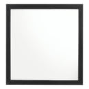  Coaster Furniture Kendall 224454 Dresser Mirror - Black IMAGE 3