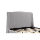  Coaster Furniture Mosby 306021KE Upholstered Eastern King Wingback Bed - Grey IMAGE 11
