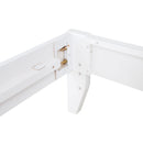  Coaster Furniture Hounslow 306128KE Eastern King Universal Platform Bed - White IMAGE 7