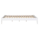  Coaster Furniture Hounslow 306128Q Queen Universal Platform Bed - White IMAGE 6