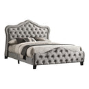  Coaster Furniture Bella 315871Q Upholstered Queen Panel Bed - Grey IMAGE 1