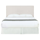  Coaster Furniture Kosmo 315993QF Upholstered Queen or Full Panel Headboard - Sand IMAGE 4