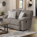  Catnapper Tyler 61062 Power Reclining Loveseat - Pewter IMAGE 1