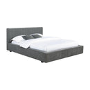  Coaster Furniture Gregory 316020F Upholstered Full Panel Bed - Graphite IMAGE 1