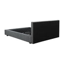  Coaster Furniture Gregory 316020F Upholstered Full Panel Bed - Graphite IMAGE 6