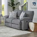 Catnapper Tyler 1062 Reclining Loveseat - Stonewash IMAGE 1