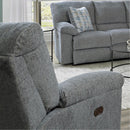  Catnapper Tyler 10602 Rocker Recliner - Stonewash IMAGE 1
