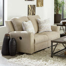  Catnapper Calvin 1632 Reclining Loveseat - Putty IMAGE 1