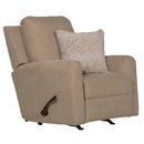  Catnapper Calvin 16302 Rocker Recliner - Putty IMAGE 1
