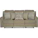  Catnapper Calvin 61631 Power Reclining Sofa - Putty IMAGE 1