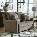  Catnapper Calvin 1632 Reclining Loveseat - Otter IMAGE 1