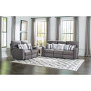  Catnapper Searsport 61801 Power Reclining Sofa - Metal IMAGE 2