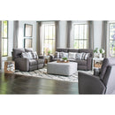  Catnapper Searsport 61801 Power Reclining Sofa - Metal IMAGE 3