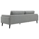  Coaster Furniture Rilynn 509524 Upholstered Track Arm Sofa - Grey IMAGE 6