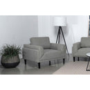  Coaster Furniture Rilynn 509526 Upholstered Track Arm Accent Chair - Grey IMAGE 9