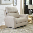  Catnapper Justine 38807 Lay Flat Recliner - Sandstone IMAGE 1