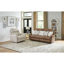  Catnapper Justine 38807 Lay Flat Recliner - Sandstone IMAGE 2