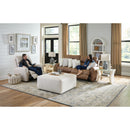  Catnapper Justine 38807 Lay Flat Recliner - Sandstone IMAGE 4
