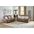  Catnapper Justine 3881 Lay Flat Reclining Sofa - Burlap IMAGE 2