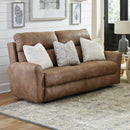  Catnapper Justine 3882 Reclining Loveseat - Burlap IMAGE 1